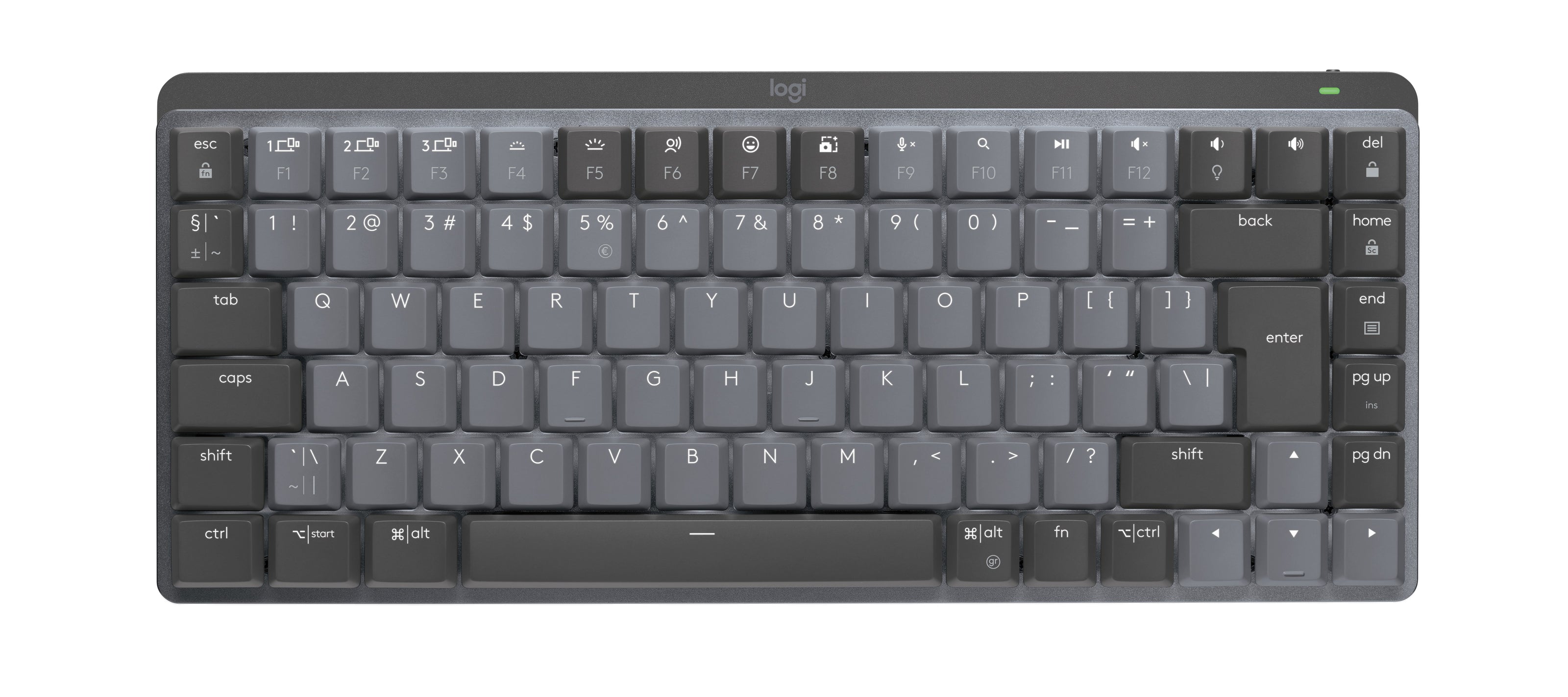 Клавиатура Logitech MX Mechanical Mini Clicky - Графит - US INT'L