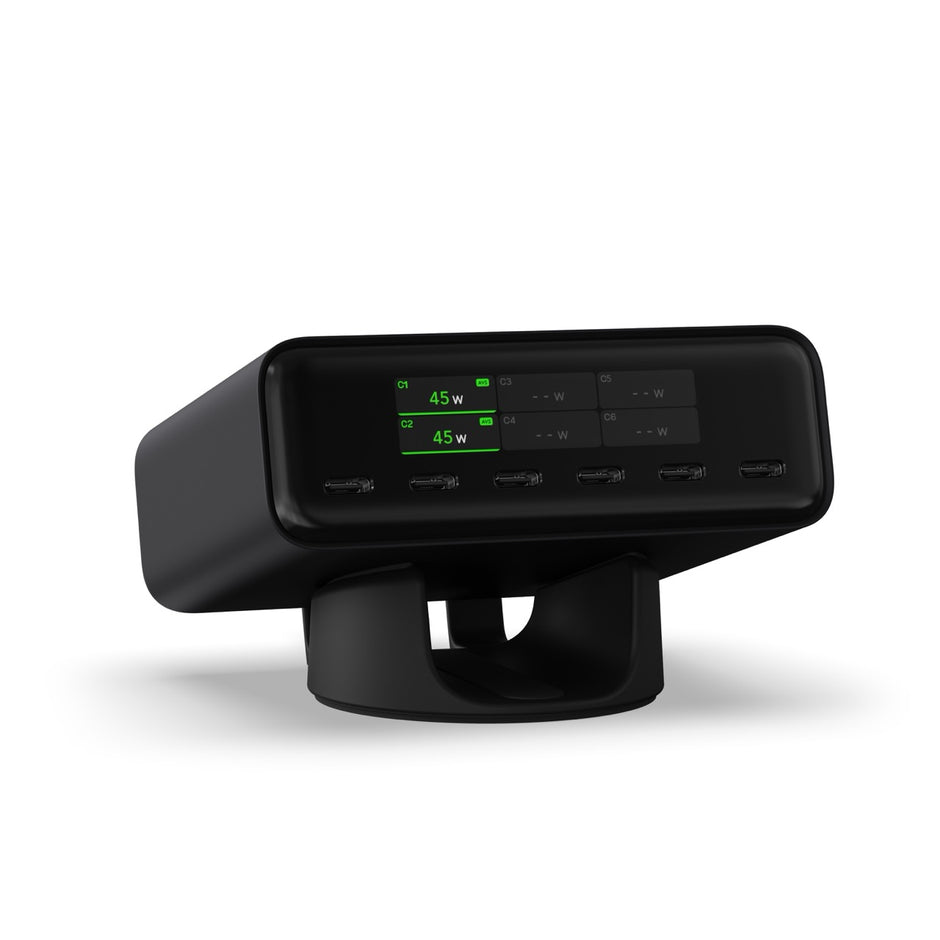 Satechi ChargeView 240W Desktop Charger (6x USB-C) - Space Black