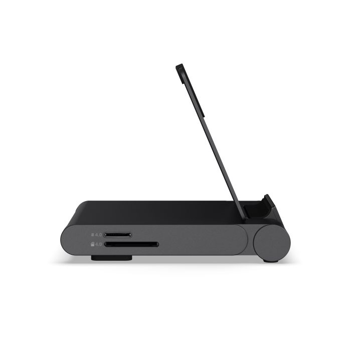 Satechi OntheGo Foldable Stand Hub Space Black – сгъваема USB-C стойка с хъб за iPad
