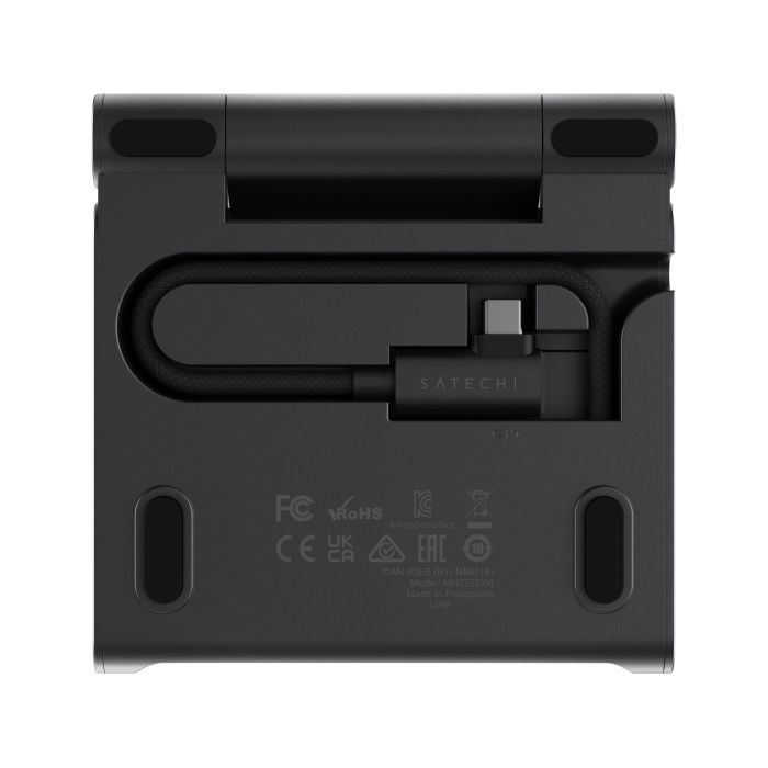Satechi OntheGo Foldable Stand Hub Space Black – сгъваема USB-C стойка с хъб за iPad