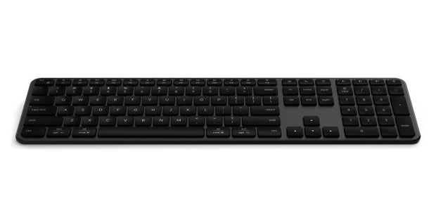Satechi Slim EX3 Wireless Keyboard Space Black – безжична клавиатура с цифров блок за Mac и PC