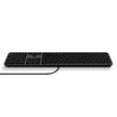 Satechi Slim LX3 Wired Keyboard – жична клавиатура с USB-C и USB-A - Space Black