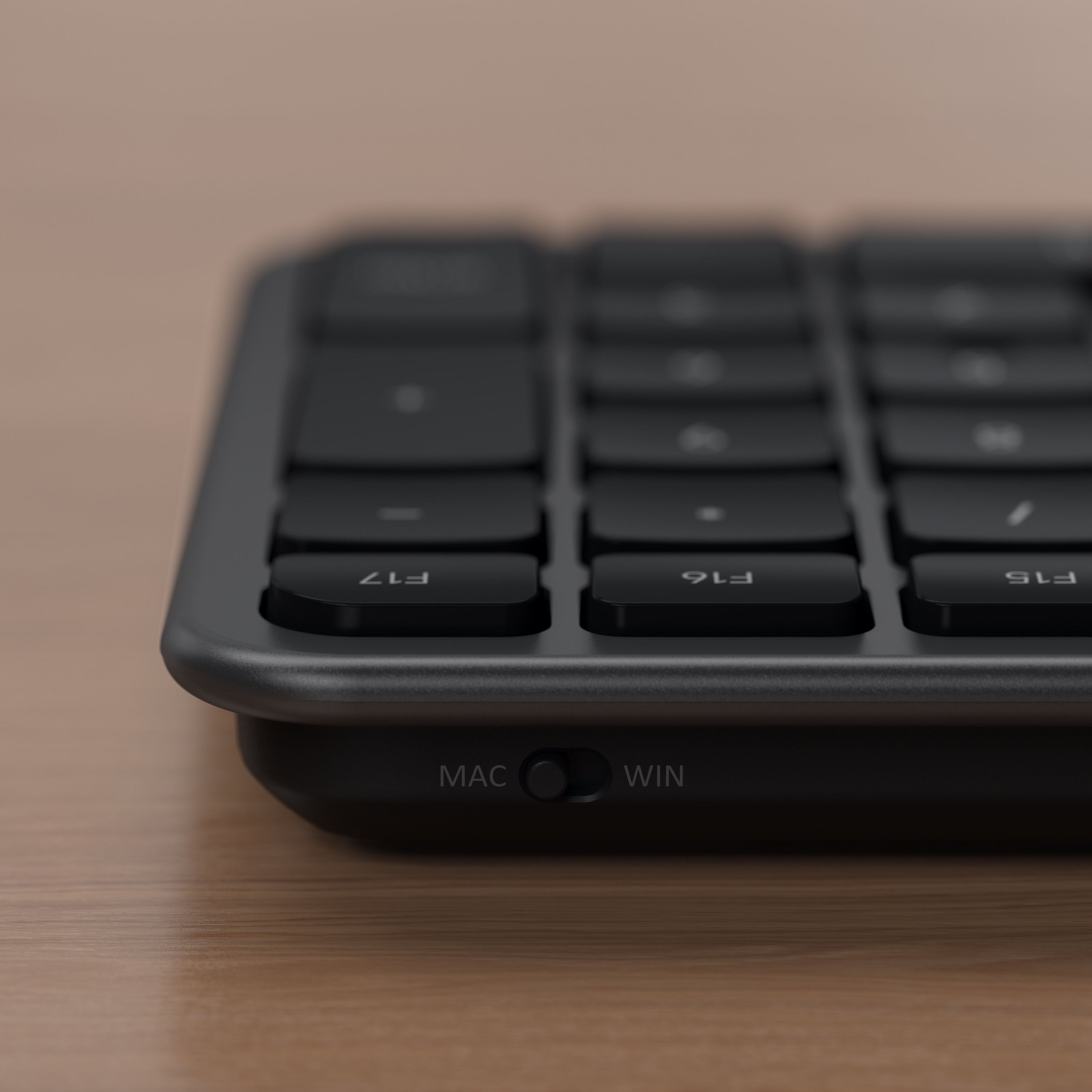 Satechi Slim LX3 Wired Keyboard – жична клавиатура с USB-C и USB-A - Space Black