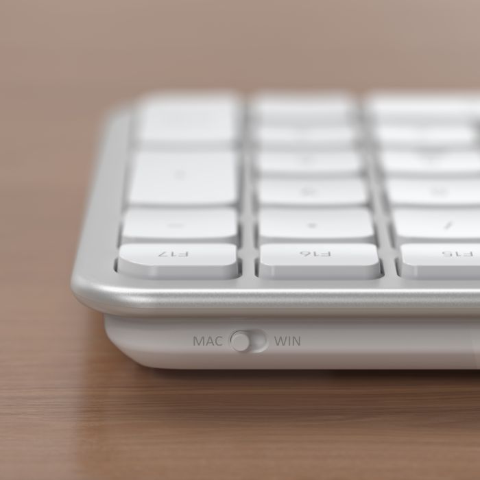 Satechi Slim LX3 Wired Keyboard – жична клавиатура с USB-C и USB-A - Space Black