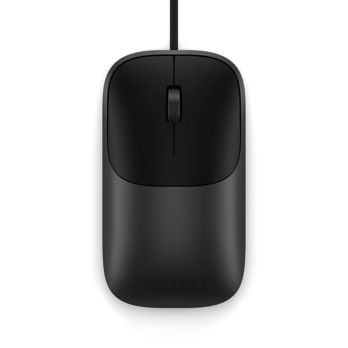 Satechi Slim LX Wired Mouse Space Black – жична USB-C мишка за Mac и PC