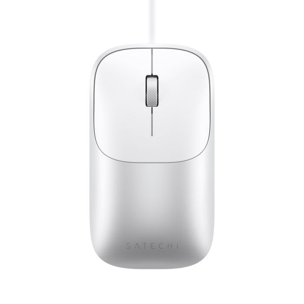 Satechi Slim LX Wired Mouse Space Black – жична USB-C мишка за Mac и PC