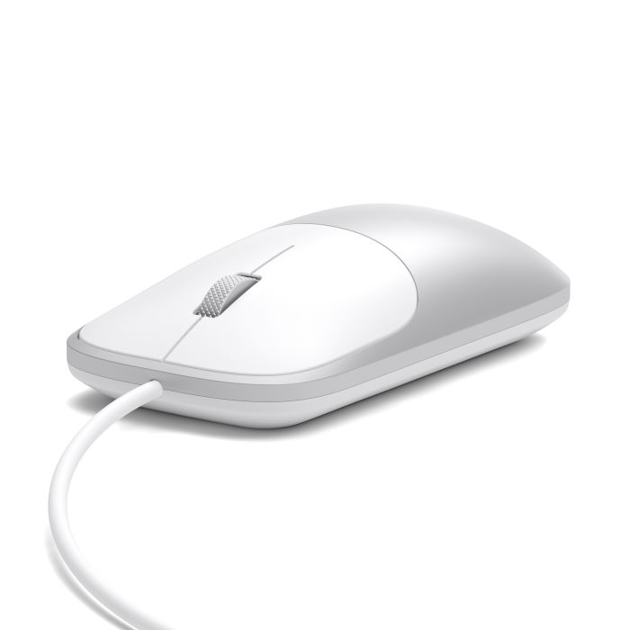 Satechi Slim LX Wired Mouse Space Black – жична USB-C мишка за Mac и PC