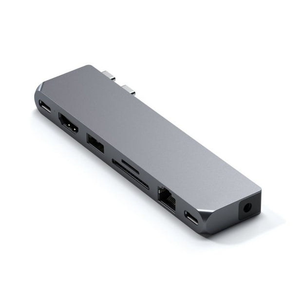 Satechi Pro Hub Max (1xUSB4, 1x HDMI 4K 60Hz, 1xUSB-A3.0, 1x micro / SD, 1xEthernet, 1xUSB-C, 1xAudio) - Space Grey