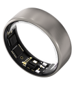 Ultrahuman Ring Air - Smart Ring, Charger, USB Cable / Size-09- Raw Titanium