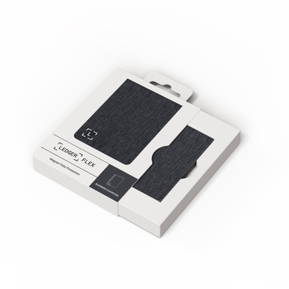 Ledger Flex Magnet Folio - Business Charcoal
