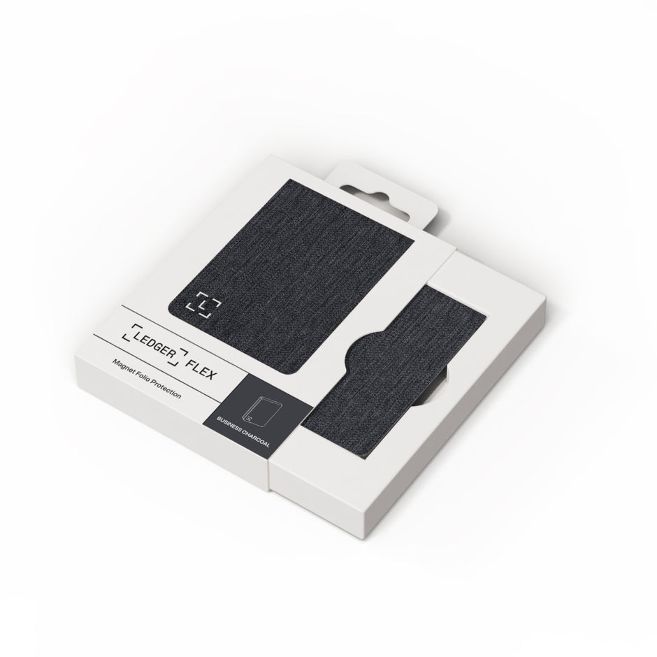 Ledger Flex Magnet Folio - Business Charcoal