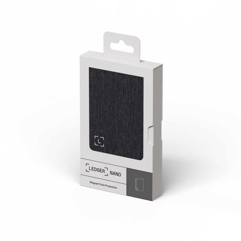 Ledger Nano Gen 5 Magnet Folio - Business Charcoal