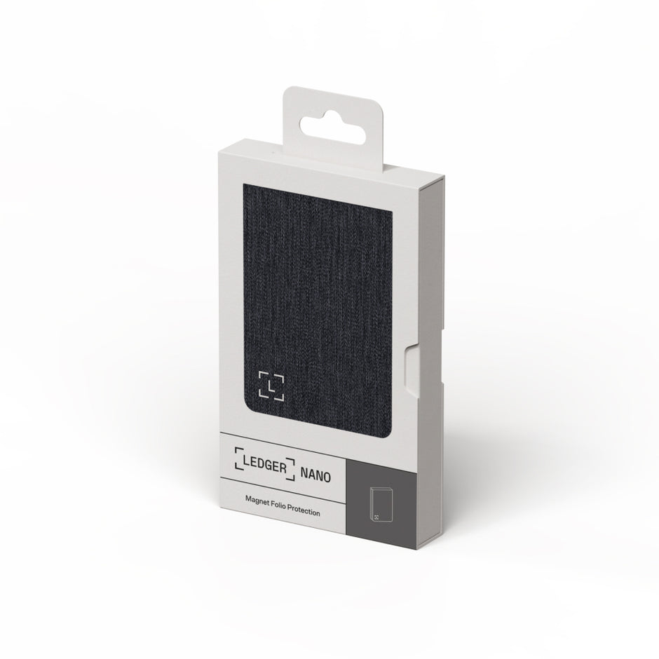 Ledger Nano Gen 5 Magnet Folio - Business Charcoal