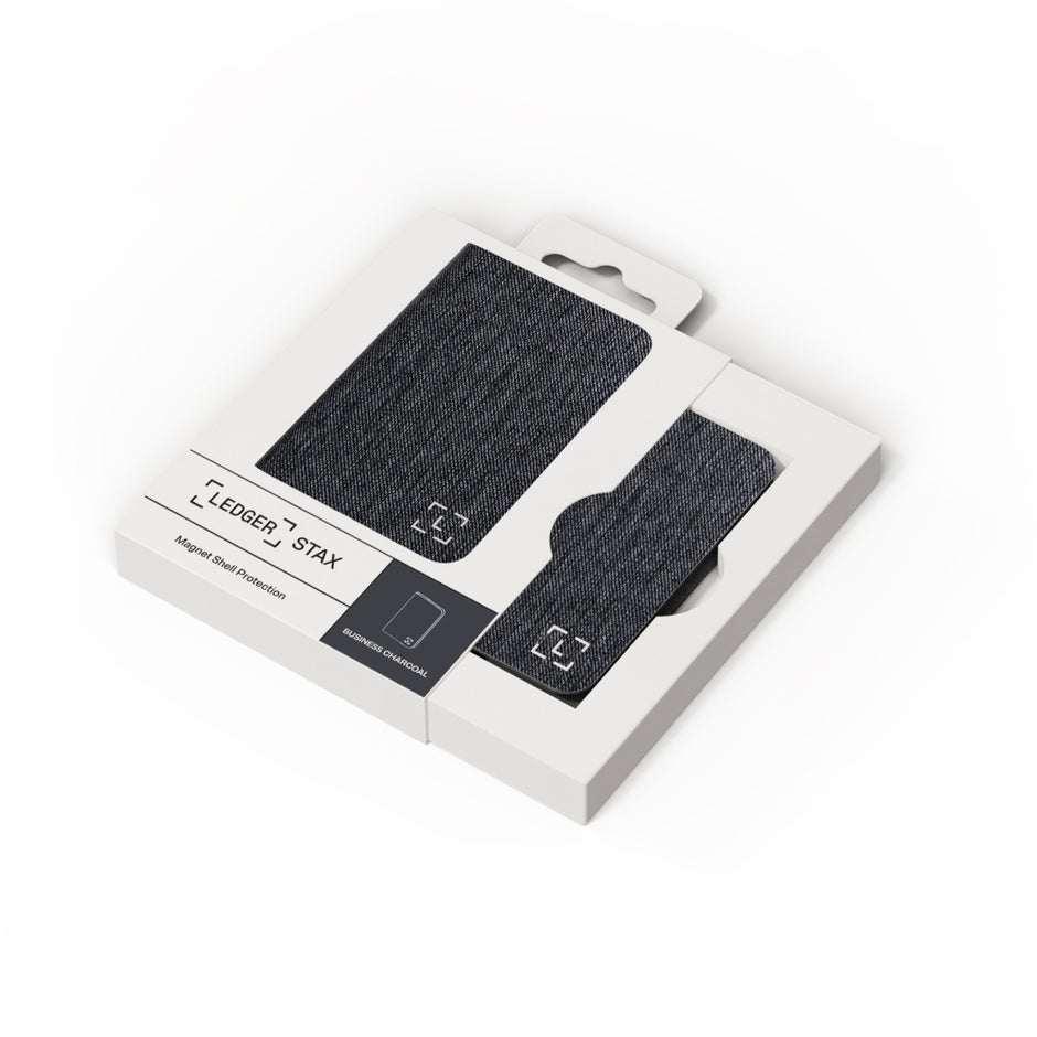 Ledger Stax Magnetic Shell - Business Charcoal