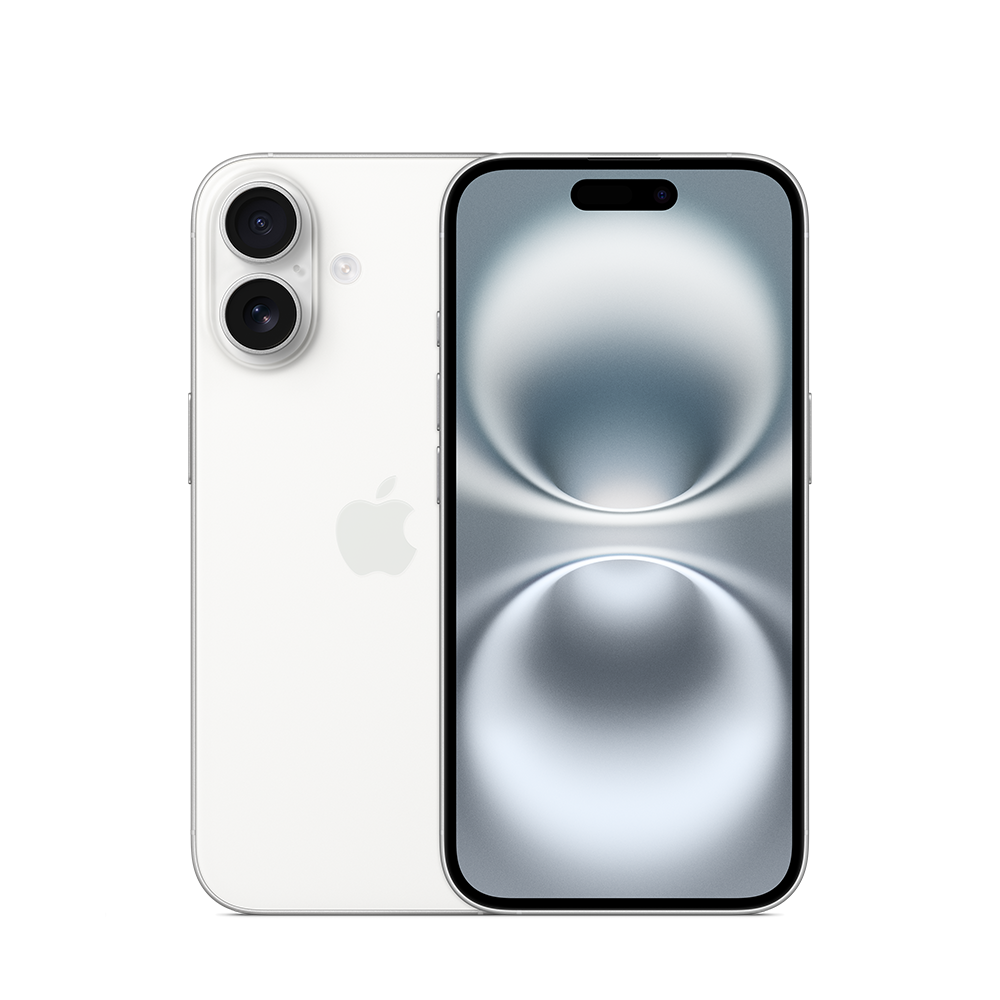iPhone 16 128GB White - Apple смартфон
