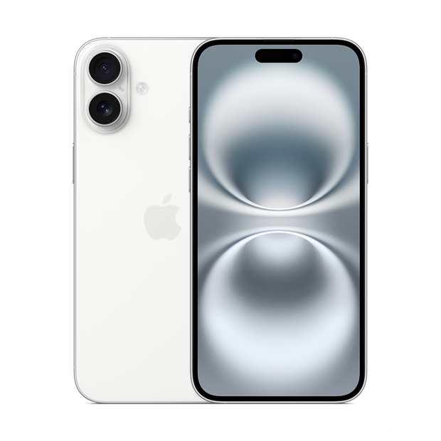 iPhone 16 Plus 256GB White - Apple смартфон