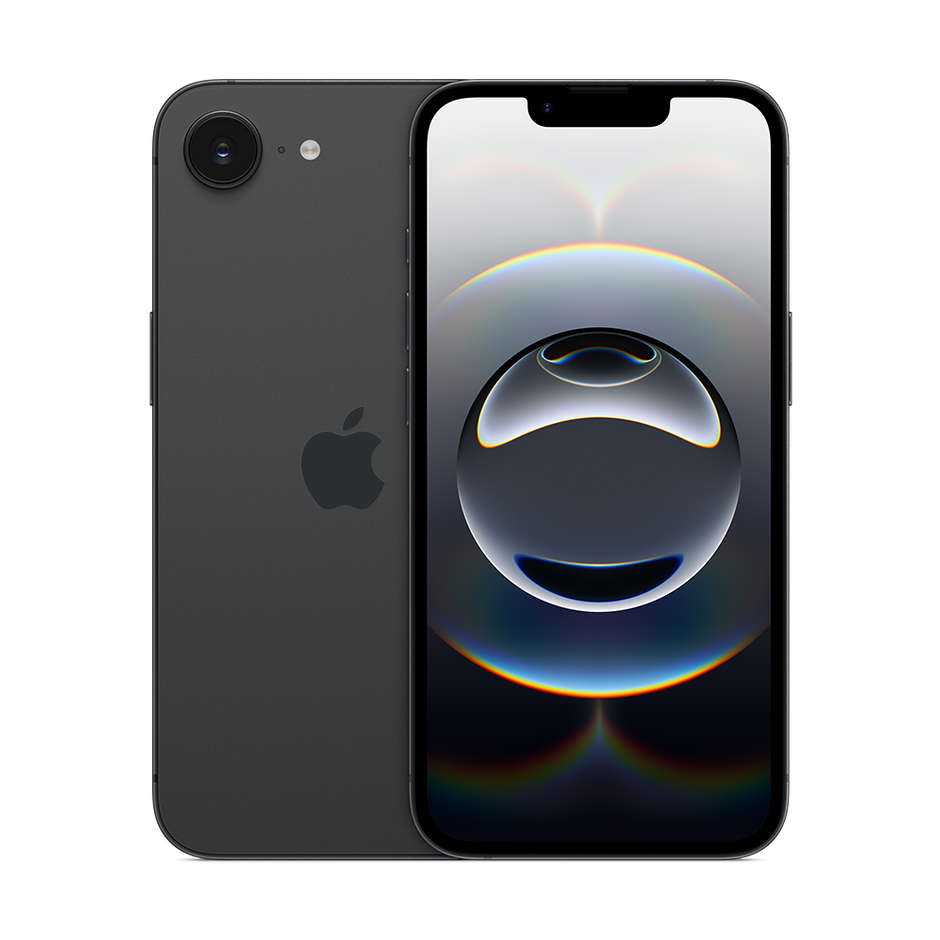 iPhone 16e 128GB Black - Apple смартфон