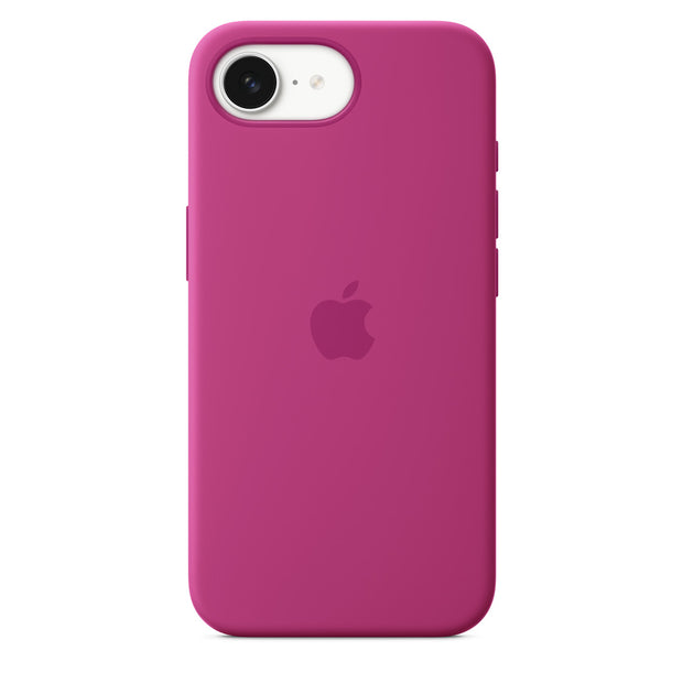 Калъф Apple Silicone Case за iPhone 16e - Fuchsia