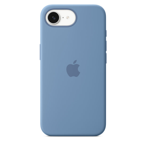 Калъф Apple Silicone Case за iPhone 16e - Winter Blue