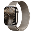Apple Watch Series 10 Cellular 46mm - Natural Titanium / Natural Milanese Loop - M/L