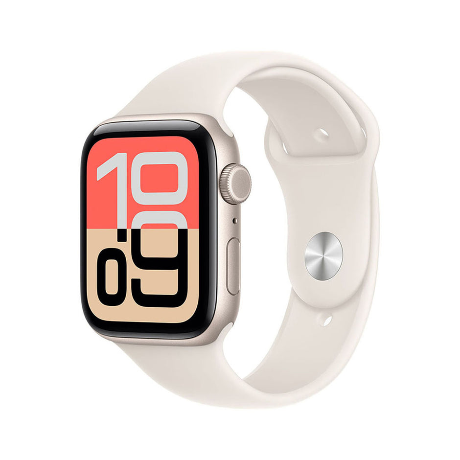 Apple Watch SE 3 Cellular 40mm - Starlight Aluminium / Starlight Sport Band - S/M