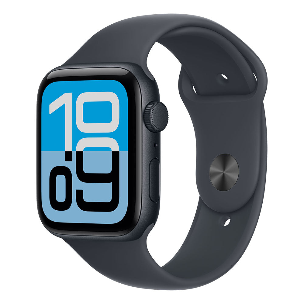 Apple Watch SE 3 GPS 44mm - Midnight Aluminium / Midnight Sport Band - S/M