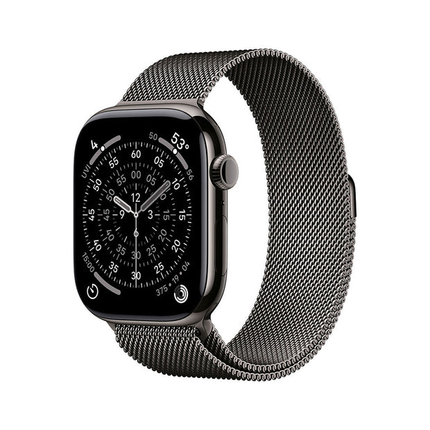 Apple Watch Series 11 Cellular 42mm - Slate Titanium / Slate Milanese Loop