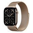 Apple Watch Series 11 Cellular 46mm - Gold Titanium / Gold Milanese Loop - M/L