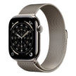 Apple Watch Series 11 Cellular 46mm - Natural Titanium / Natural Milanese Loop - M/L
