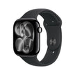 Apple Watch Series 11 GPS 42mm - Jet Black Aluminium / Black Sport Band - M/L