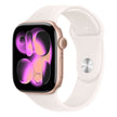 Apple Watch Series 11 GPS 46mm - Rose Gold Aluminium / Light Blush Sport Band - M/L