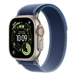 Apple Watch Ultra 3 Cellular 49mm - Natural Titanium / Blue/Bright Blue Trail Loop - M/L