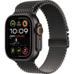 Apple Watch Ultra 2 Cellular 49mm - Black Titanium / Black Titanium Milanese Loop - M