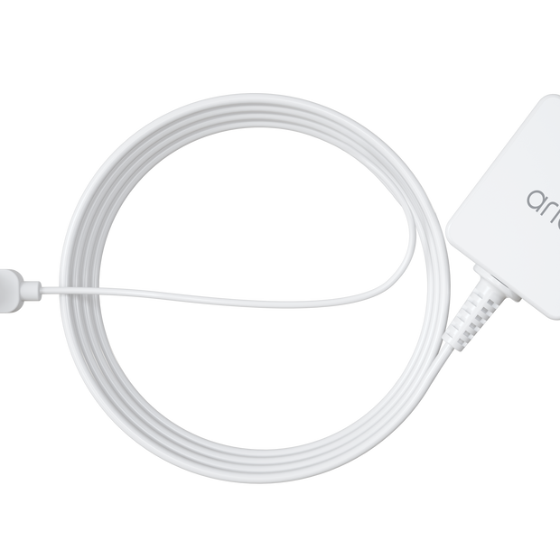 Кабел Arlo Essential Gen 2 Outdoor Charging Cable, бял