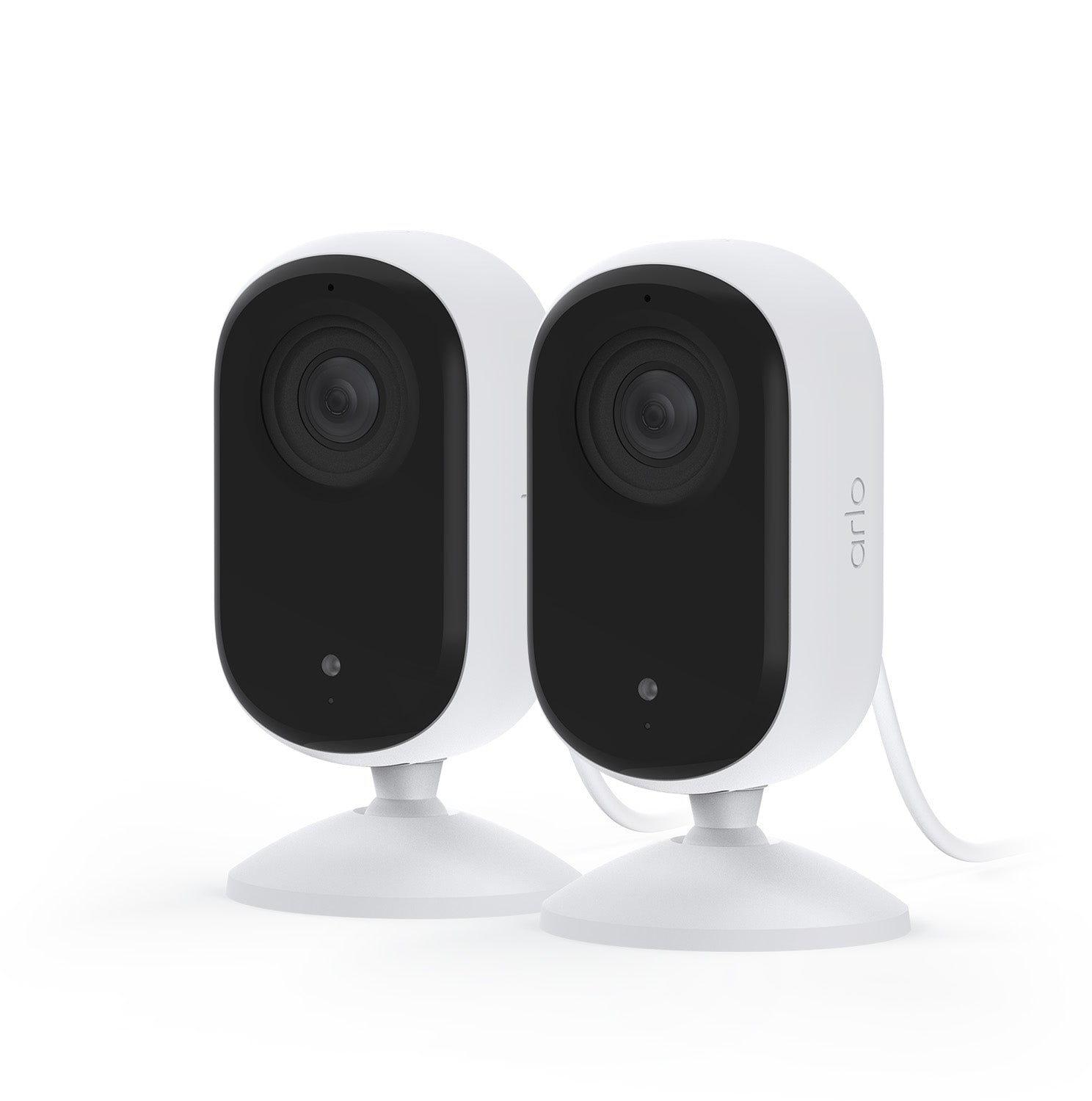 Камери за сигурност Arlo Essential Gen 2 2K Indoor – 2 камери, бели