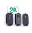 Камери за сигурност Arlo Essential Gen 2 2K Outdoor – 3 камери, бели