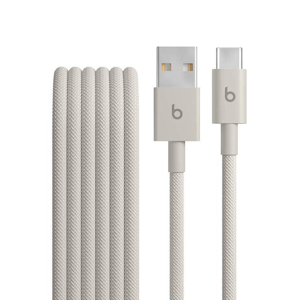 Кабел Beats, USB-A/USB-C, плетен, 1.5 м, Surge Stone