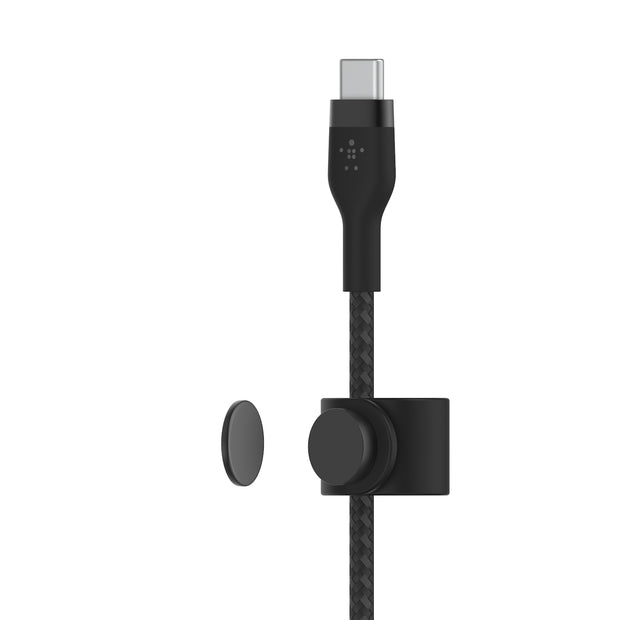 Кабел Belkin - Boost Charge, плетен, 1 м, черен