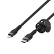 Кабел Belkin - Boost Charge, плетен, 1 м, черен
