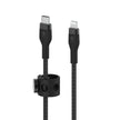 Кабел Belkin - Boost Charge, плетен, 1 м, черен