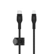 Кабел Belkin - Boost Charge, плетен, 1 м, черен