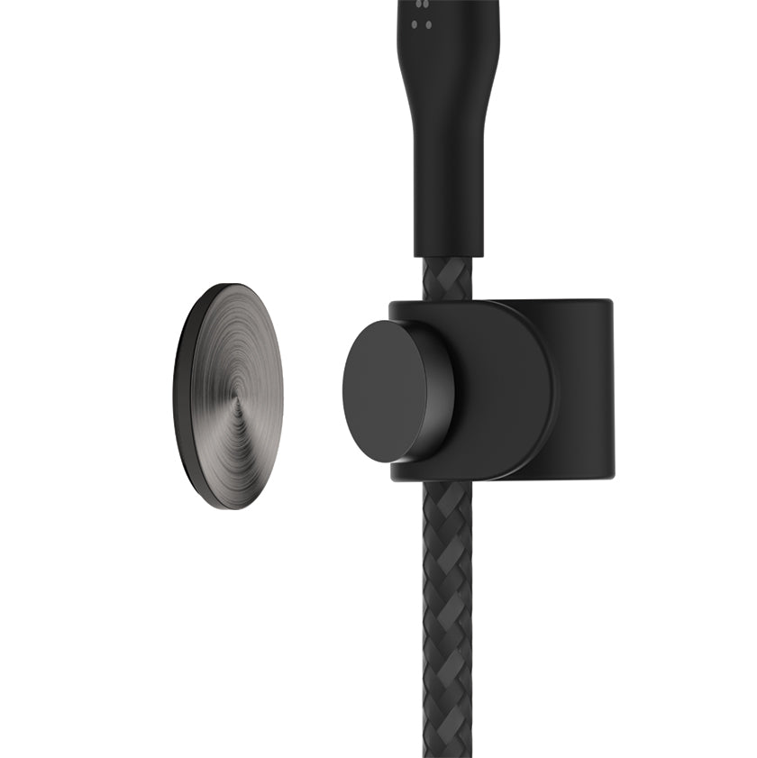 Кабел Belkin - Boost Charge, USB-C/USB-C, плетен, 3 м, черен