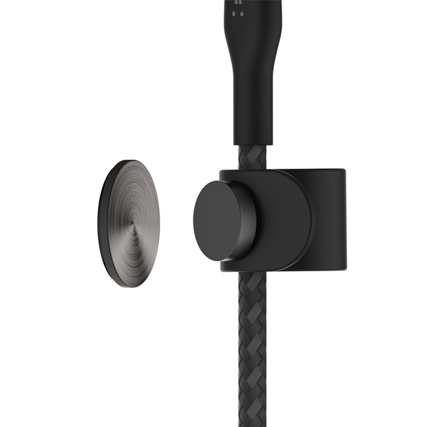 Кабел Belkin - Boost Charge, USB-C/USB-C, плетен, 3 м, черен
