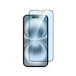 Протектор Dviced от закалено стъкло за iPhone 16 - anti-blue light, edge to edge, с апликатор