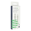 Кабел Dviced, USB-A/Lightning, силиконов, 1.25 м, бял