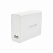 Настолно зарядно Dviced, 100W, GaN, USB-C + USB-A, бял