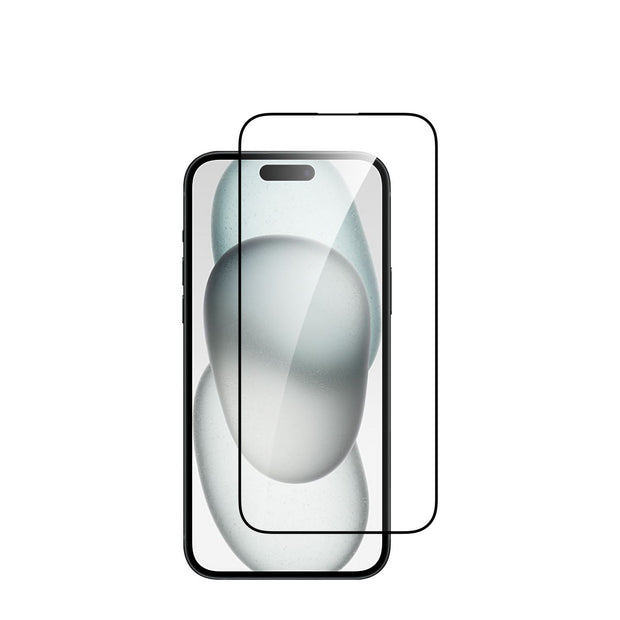 Протектор Dviced от закалено стъкло за iPhone 15 Plus - silk print, с апликатор