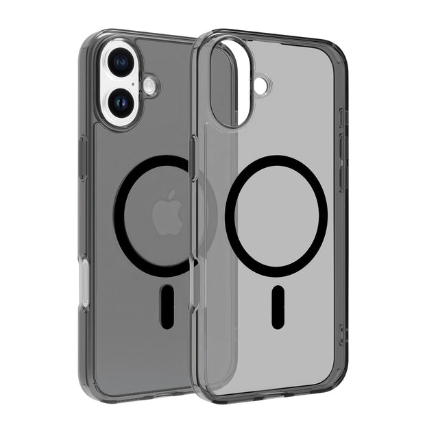 Dviced MagSafe iPhone 16 Plus smoke case - Black