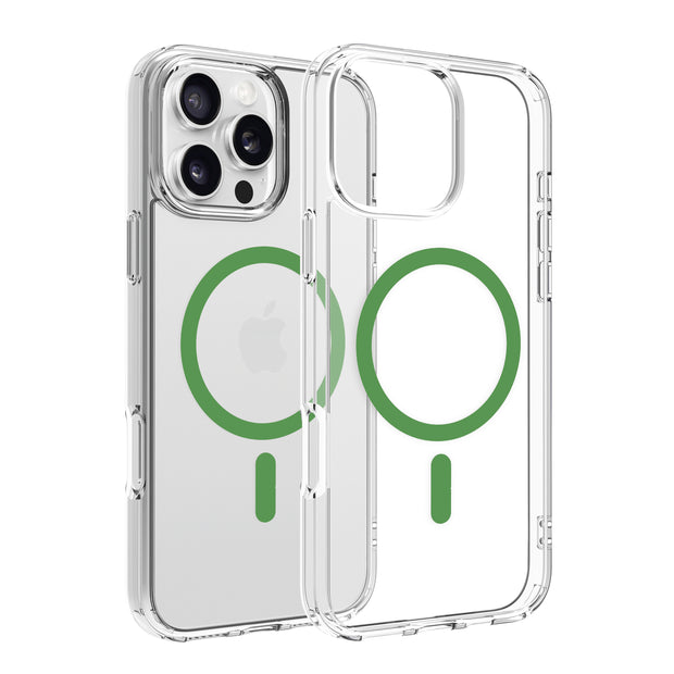 Dviced MagSafe iPhone 16 Pro Max clear case - Green