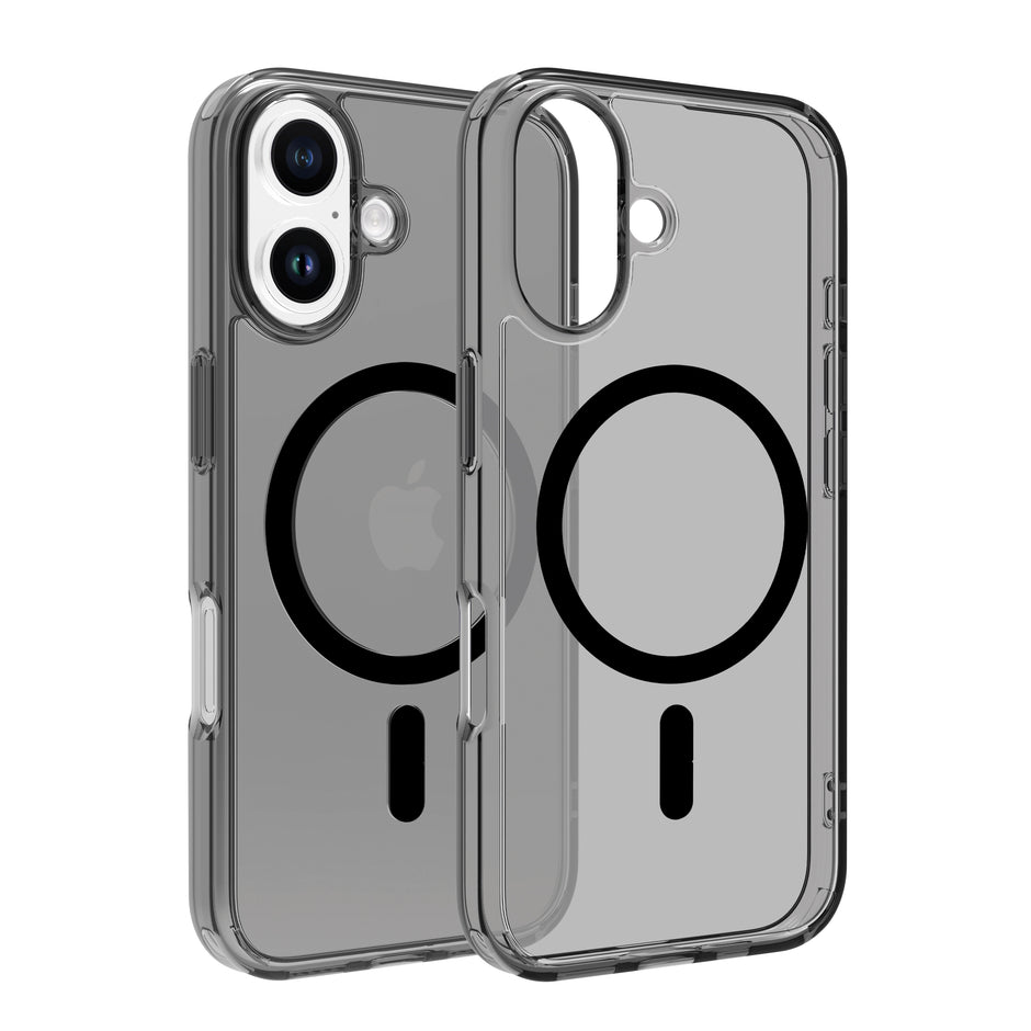 Dviced MagSafe iPhone 16 smoke case - Black